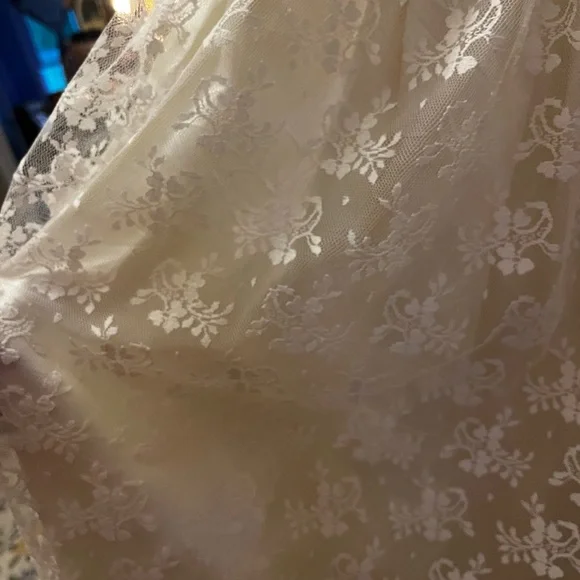 Gunne Sax Cream Lace Dress